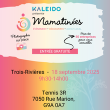 Charger l'image dans la galerie, 18 septembre 2025 | Trois-Rivières | Location d'un kiosque