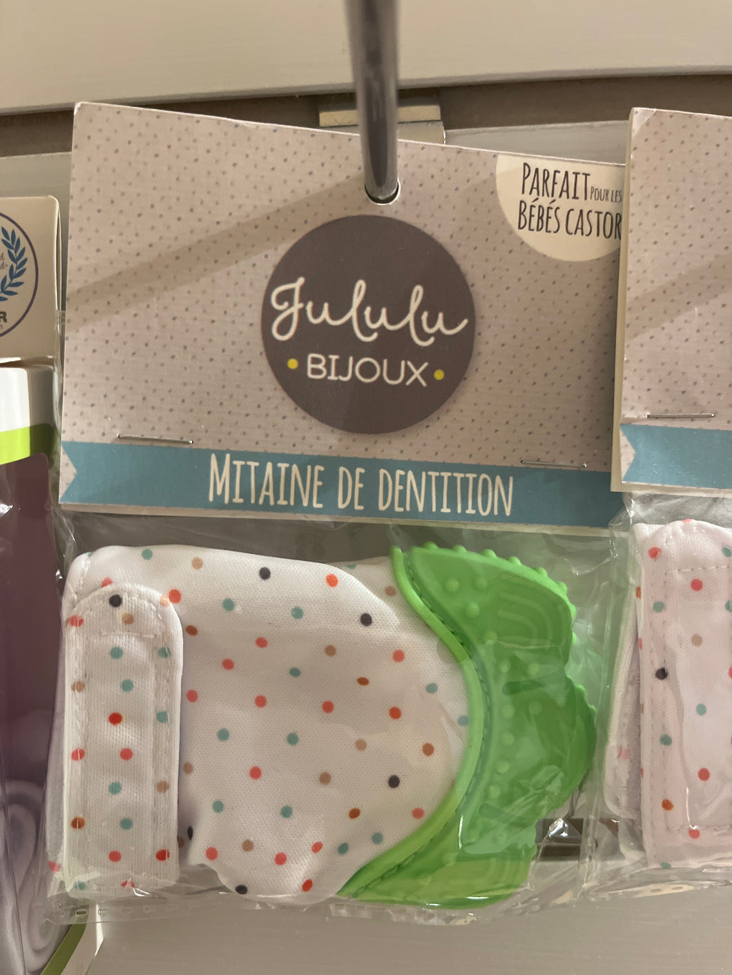 Mitaine de dentition