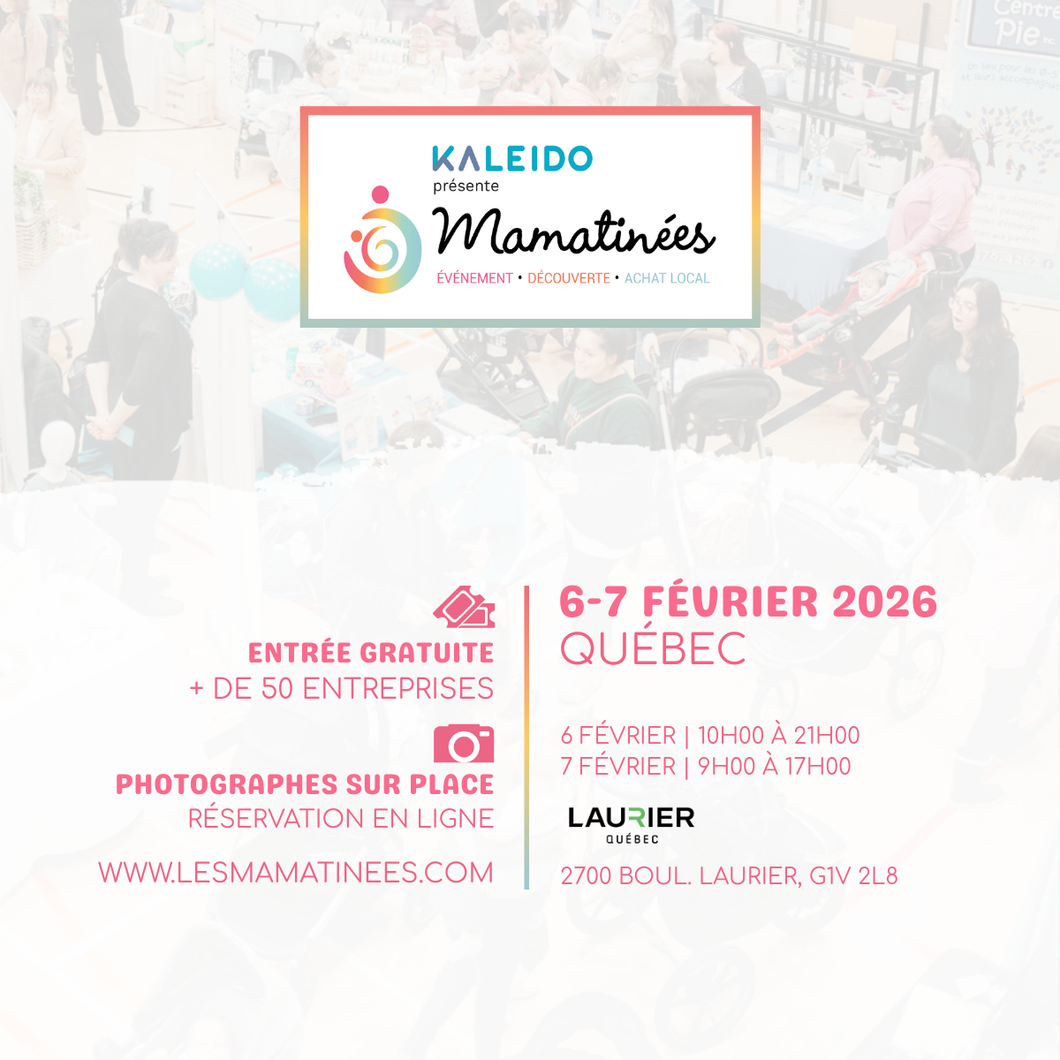 6 et 7 février 2026 | Québec | Location d'un kiosque