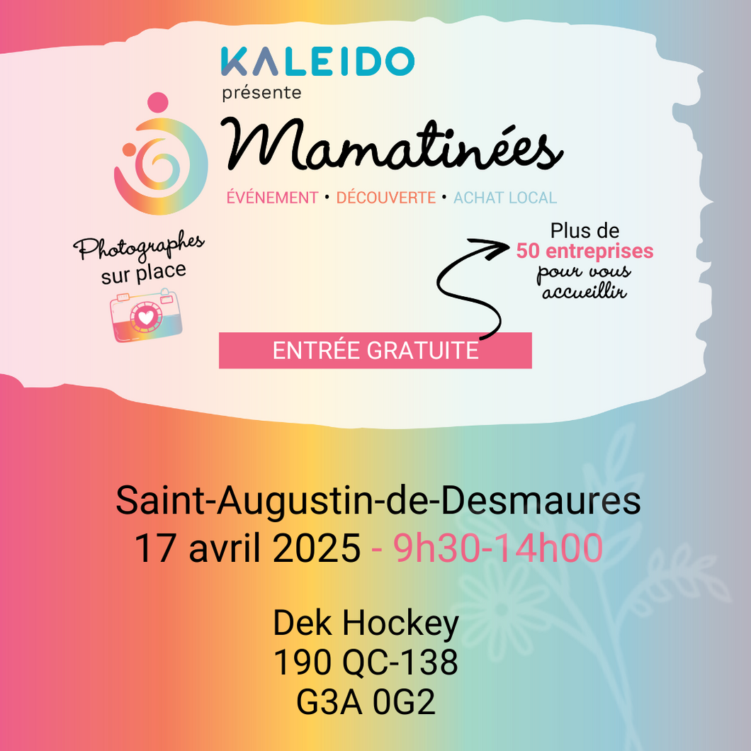 17 avril 2025 | Saint-Augustin-de-Desmaures | Location d'un kiosque